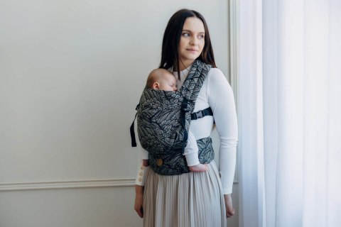Nosidełko LennyLight z tkaniny żakardowej 100% bawełna , rozmiar standard - WOLNY DUCH - COCOON