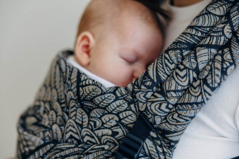 Nosidełko LennyLight z tkaniny żakardowej 100% bawełna , rozmiar standard - WOLNY DUCH - COCOON