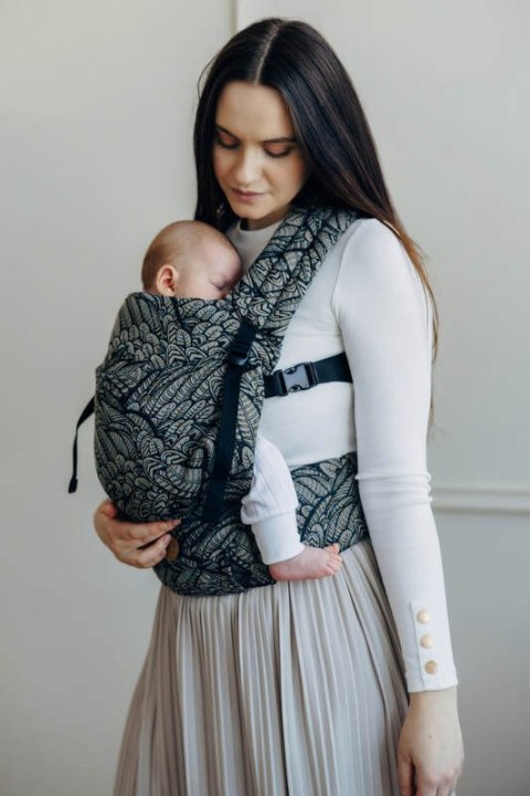 Nosidełko LennyLight z tkaniny żakardowej 100% bawełna , rozmiar standard - WOLNY DUCH - COCOON