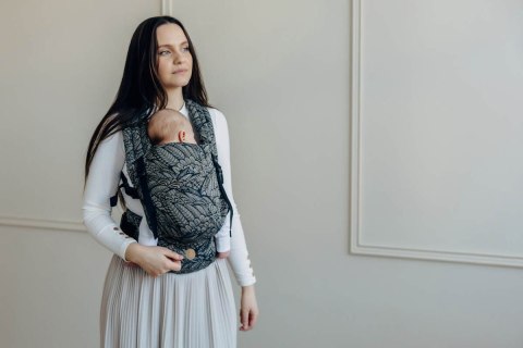 Nosidełko LennyLight z tkaniny żakardowej 100% bawełna , rozmiar standard - WOLNY DUCH - COCOON