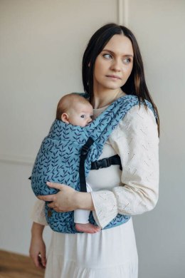 Nosidełko LennyLight z tkaniny żakardowej 100% bawełna , rozmiar standard - ZACZAROWANY ZAKĄTEK - FAIRY