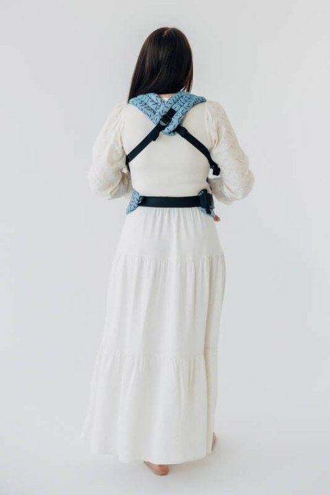 Nosidełko LennyLight z tkaniny żakardowej 100% bawełna , rozmiar standard - ZACZAROWANY ZAKĄTEK - FAIRY