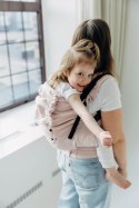 Nosidełko LennyPreschool z tkaniny skośno-krzyżowej (50% bawełna, 50% wiskoza bambusowa), rozmiar preschool - MARSHMALLOW