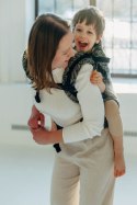 Nosidełko LennyPreschool z tkaniny żakardowej 100% bawełna, rozmiar preschool - WOLNY DUCH - COCOON