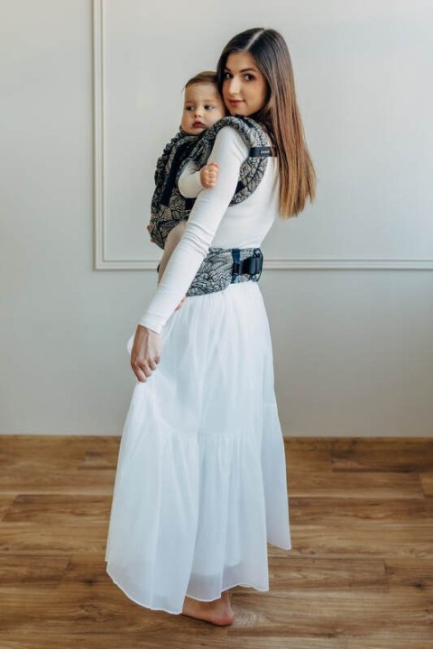 Nosidełko LennyUpGrade PRO z tkaniny żakardowej 100% bawełna , rozmiar standard - WOLNY DUCH - COCOON