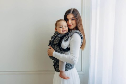 Nosidełko LennyUpGrade PRO z tkaniny żakardowej 100% bawełna , rozmiar standard - WOLNY DUCH - COCOON