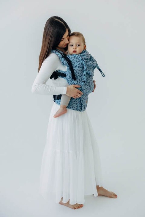 Nosidełko LennyUpGrade PRO z tkaniny żakardowej 100% bawełna , rozmiar standard - ZACZAROWANY ZAKĄTEK - FAIRY