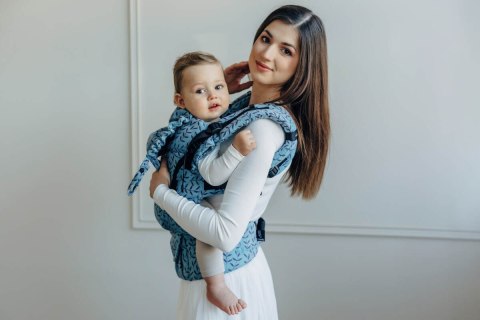 Nosidełko LennyUpGrade PRO z tkaniny żakardowej 100% bawełna , rozmiar standard - ZACZAROWANY ZAKĄTEK - FAIRY