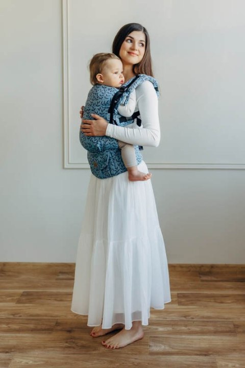 Nosidełko LennyUpGrade PRO z tkaniny żakardowej 100% bawełna , rozmiar standard - ZACZAROWANY ZAKĄTEK - FAIRY