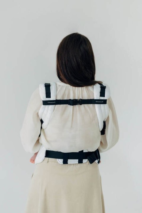 Nosidełko LennyUpGrade PRO z tkaniny żakardowej,100% wiskoza bambusowa, rozmiar standard - VIRIDIFLORA - MILKY WAY