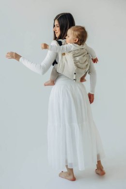 Nosidło Klamrowe Onbuhimo z tkaniny skośno-krzyżowej (50% bawełna, 25% konopie, 25% lyocell), rozmiar toddler - AIRY