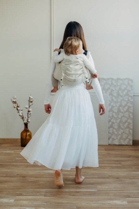 Nosidło Klamrowe Onbuhimo z tkaniny skośno-krzyżowej (50% bawełna, 25% konopie, 25% lyocell), rozmiar toddler - AIRY