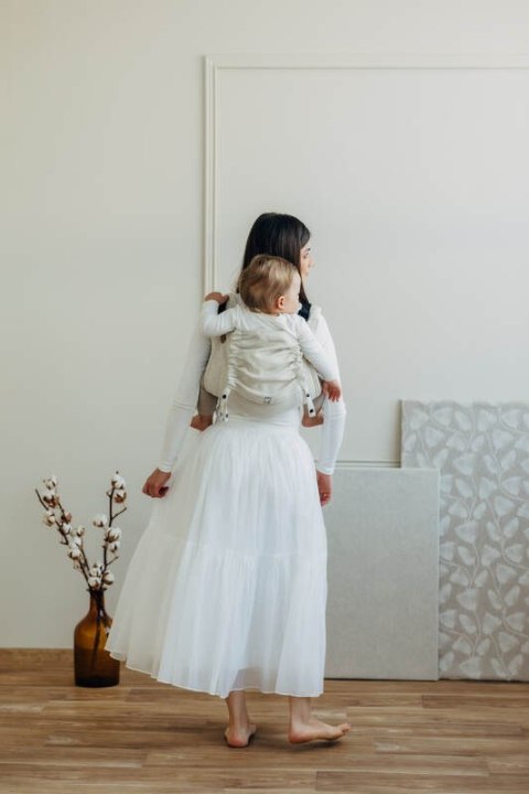 Nosidło Klamrowe Onbuhimo z tkaniny skośno-krzyżowej (50% bawełna, 25% konopie, 25% lyocell), rozmiar toddler - AIRY