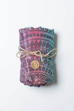 Otulacz Bambusowy Maxi - PAWI OGON - CZARNY OPAL SMOKY (drugi gatunek)