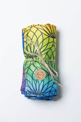 Otulacz Bambusowy Maxi - TĘCZOWY LOTOS (drugi gatunek)