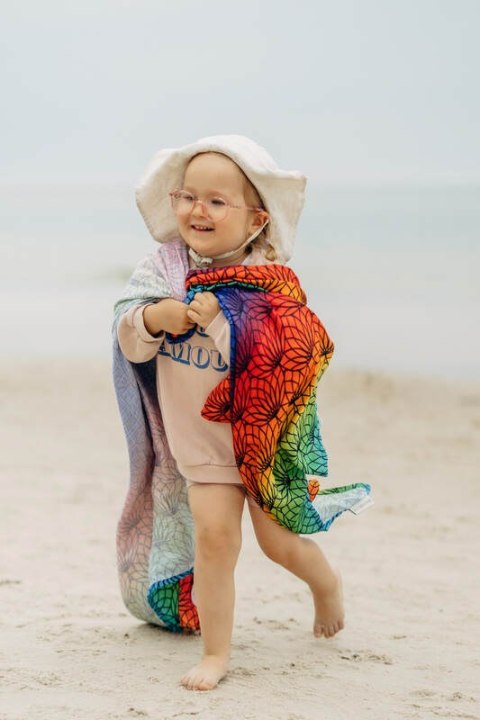 Otulacz Bambusowy Maxi - TĘCZOWY LOTOS (drugi gatunek)