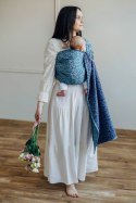 Żakardowa chusta kółkowa do noszenia dzieci, (100% bawełna), ramię bez zakładek - ZACZAROWANY ZAKĄTEK - FAIRY - standard 1.8m