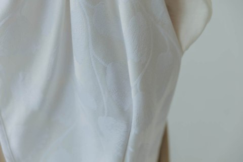 Żakardowa chusta kółkowa do noszenia dzieci, 100% wiskoza bambusowa, ramię bez zakładek - VIRIDIFLORA - MILKY WAY - standard 1.