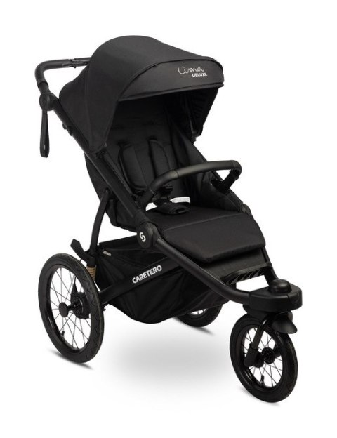 CARETERO WÓZEK SPACEROWY LIMA DELUXE BLACK