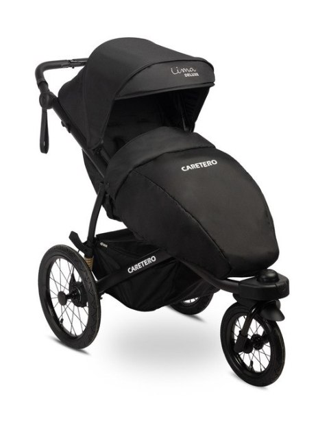 CARETERO WÓZEK SPACEROWY LIMA DELUXE BLACK