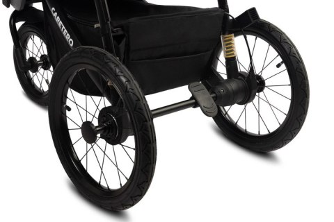 CARETERO WÓZEK SPACEROWY LIMA DELUXE BLACK