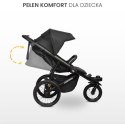 CARETERO WÓZEK SPACEROWY LIMA DELUXE BLACK