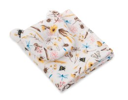 My Sweet Baby Kołderka z wypełnieniem i poduszka profilowana Miś - zestaw 2cz. - Summer meadow