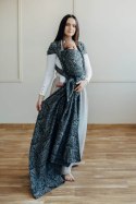 Żakardowa chusta do noszenia dzieci, 100% bawełna - WOLNY DUCH - COCOON - rozmiar L
