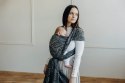 Żakardowa chusta do noszenia dzieci, 100% bawełna - WOLNY DUCH - COCOON - rozmiar L