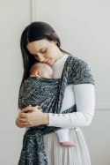 Żakardowa chusta do noszenia dzieci, 100% bawełna - WOLNY DUCH - COCOON - rozmiar XL