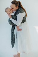 Żakardowa chusta do noszenia dzieci, 100% bawełna - WOLNY DUCH - COCOON - rozmiar M