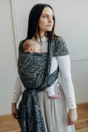 Żakardowa chusta do noszenia dzieci, 100% bawełna - WOLNY DUCH - COCOON - rozmiar S