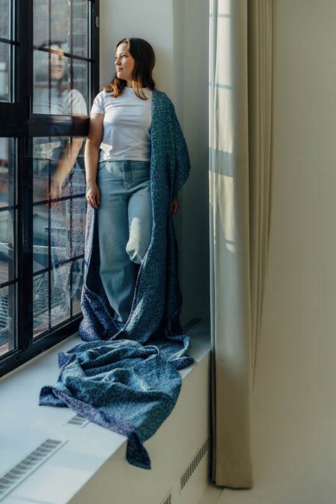 Żakardowa chusta do noszenia dzieci, 100% bawełna - ZACZAROWANY ZAKĄTEK - FAIRY - rozmiar S