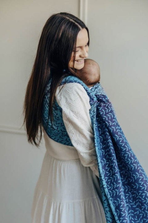 Żakardowa chusta do noszenia dzieci, 100% bawełna - ZACZAROWANY ZAKĄTEK - FAIRY - rozmiar XS