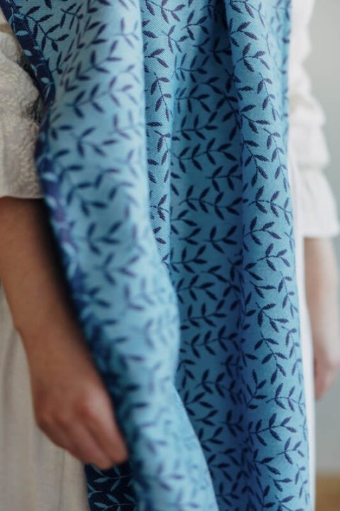 Żakardowa chusta do noszenia dzieci, 100% bawełna - ZACZAROWANY ZAKĄTEK - FAIRY - rozmiar XS