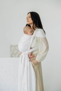 Żakardowa chusta do noszenia dzieci, 100% wiskoza bambusowa - VIRIDIFLORA - MILKY WAY - rozmiar L