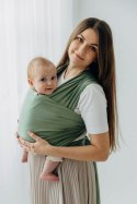 Chusta do noszenia dzieci, elastyczna - Sage - rozmiar standardowy 5.0 m (drugi gatunek)