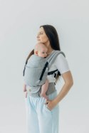 Nosidełko LennyLight z tkaniny żakardowej (54% jedwab, 46% bawełna) , rozmiar standard - LITTLE LOVE - MUNA