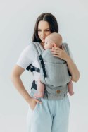 Nosidełko LennyLight z tkaniny żakardowej (54% jedwab, 46% bawełna) , rozmiar standard - LITTLE LOVE - MUNA