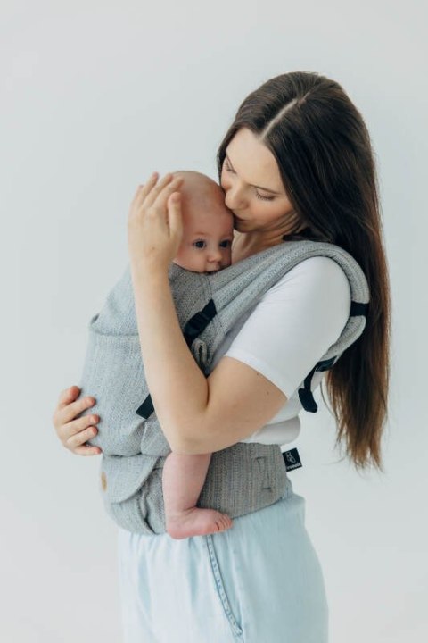 Nosidełko LennyLight z tkaniny żakardowej (54% jedwab, 46% bawełna) , rozmiar standard - LITTLE LOVE - MUNA