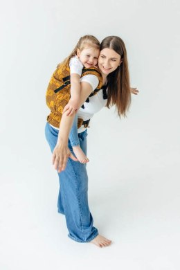 Nosidełko LennyPreschool z tkaniny żakardowej 100% bawełna, rozmiar preschool - CAPYBARAS - TRIBU