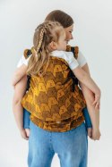 Nosidełko LennyPreschool z tkaniny żakardowej 100% bawełna, rozmiar preschool - CAPYBARAS - TRIBU
