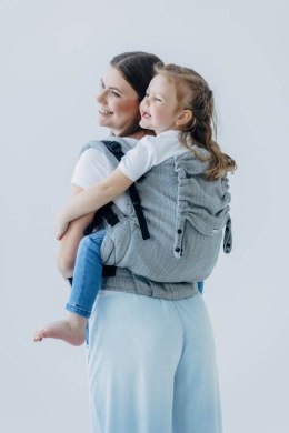 Nosidełko LennyPreschool z tkaniny żakardowej (54% jedwab, 46% bawełna), rozmiar preschool - LITTLE LOVE - MUNA