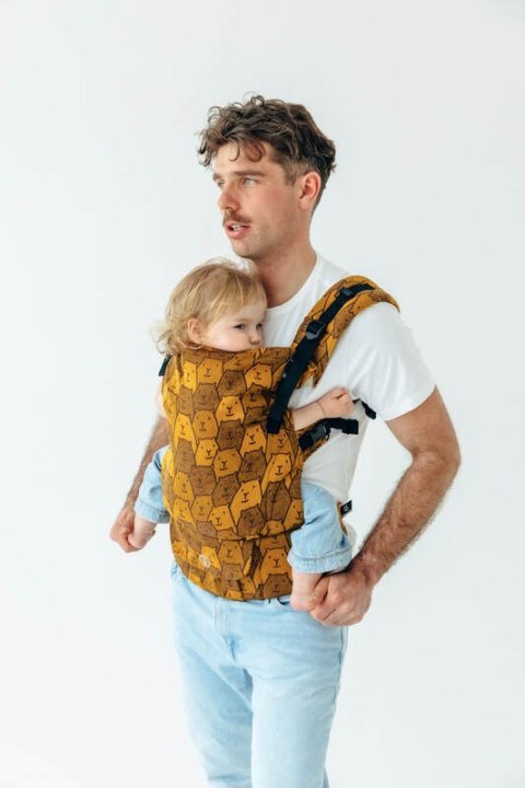 Nosidełko LennyUpGrade PRO z tkaniny żakardowej 100% bawełna , rozmiar standard - CAPYBARAS - TRIBU