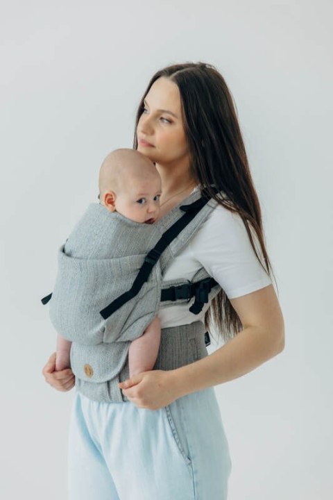 Nosidełko LennyUpGrade PRO z tkaniny żakardowej (54% jedwab, 46% bawełna) , rozmiar standard - LITTLE LOVE - MUNA