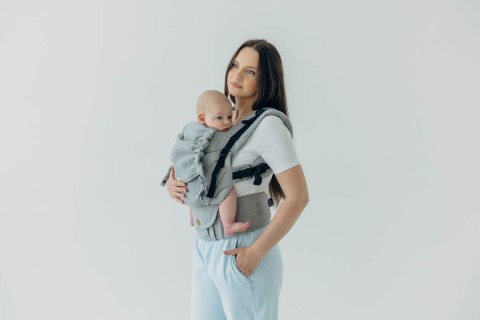 Nosidełko LennyUpGrade PRO z tkaniny żakardowej (54% jedwab, 46% bawełna) , rozmiar standard - LITTLE LOVE - MUNA