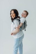 Nosidło Klamrowe Onbuhimo PRO z tkaniny żakardowej (54% jedwab, 46% bawełna), rozmiar Standard - LITTLE LOVE - MUNA