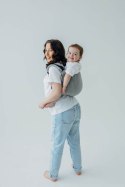 Nosidło Klamrowe Onbuhimo PRO z tkaniny żakardowej (54% jedwab, 46% bawełna), rozmiar Standard - LITTLE LOVE - MUNA