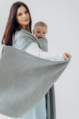 Żakardowa chusta do noszenia dzieci (54% jedwab, 46% bawełna) - LITTLE LOVE - MUNA - rozmiar XS