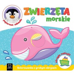AKSJOMAT Zwierzęta morskie kolorowanka AKSJOMAT